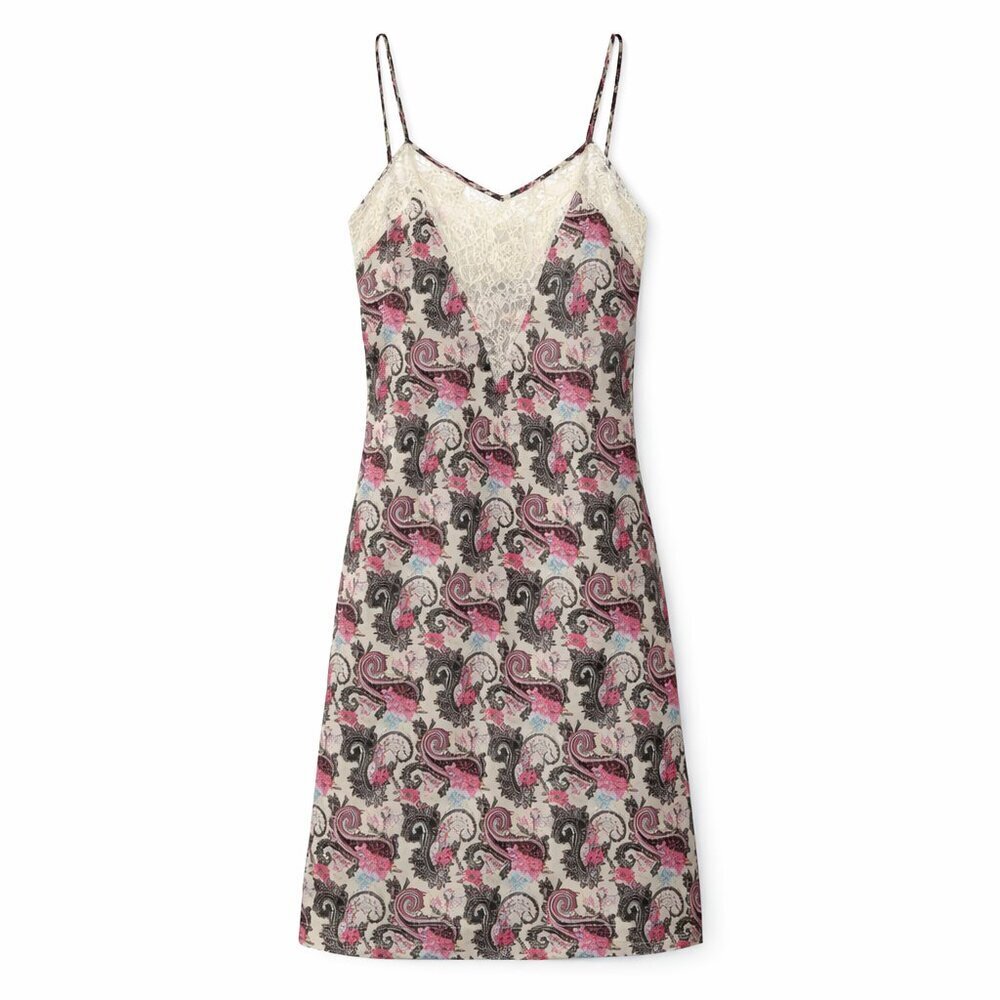 Vntge VICTORIA'S SECRET Floral Slipdress Chemise P